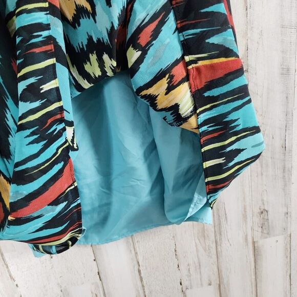 Nicole Miller Chevron Tank Top Size Large - Picture 7 of 10